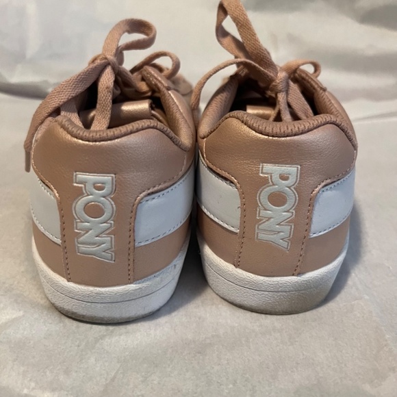 EUC Pony Classic Low Sneakers Metallic Rose Gold Size 9 - Picture 2 of 7